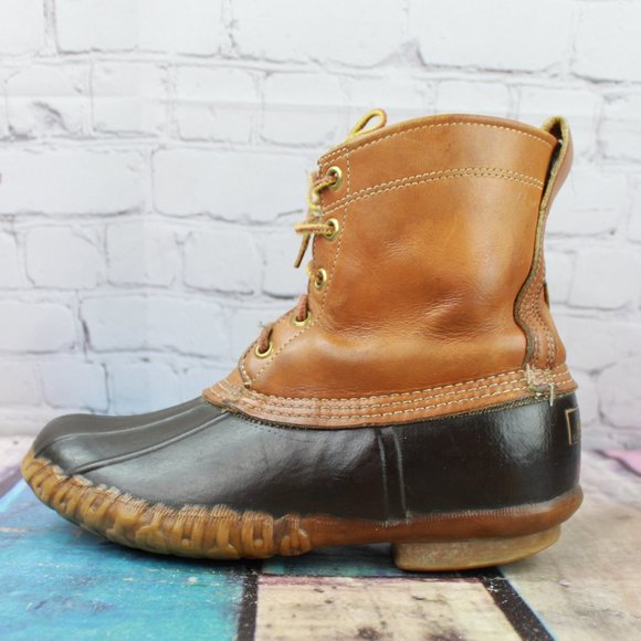 L.L. Bean Shoes - Vtg LL BEAN Maine Hunting Shoe Duck Boots Size 7 M
